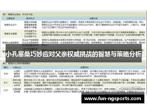小孔塞桑巧妙应对父亲权威挑战的智慧与策略分析